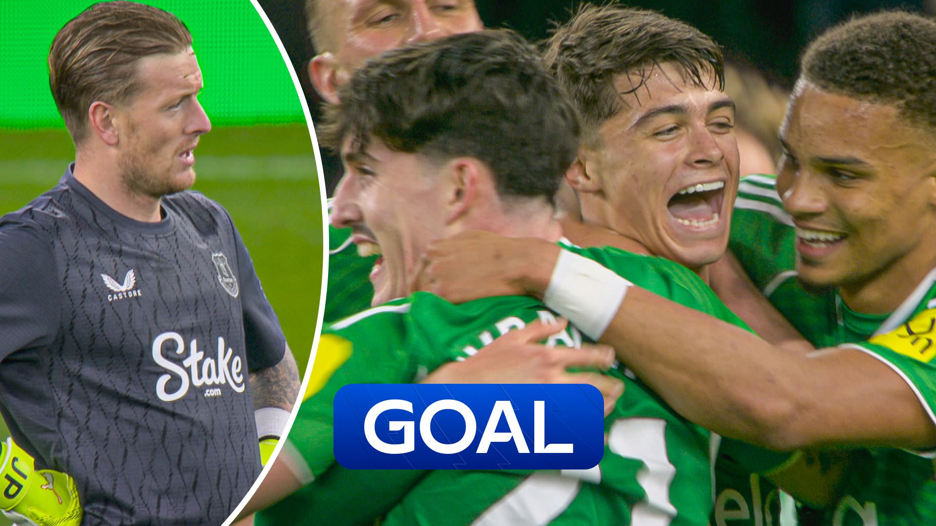 Shocker from Pickford! Miley doubles Newcastle's lead after keeper error!