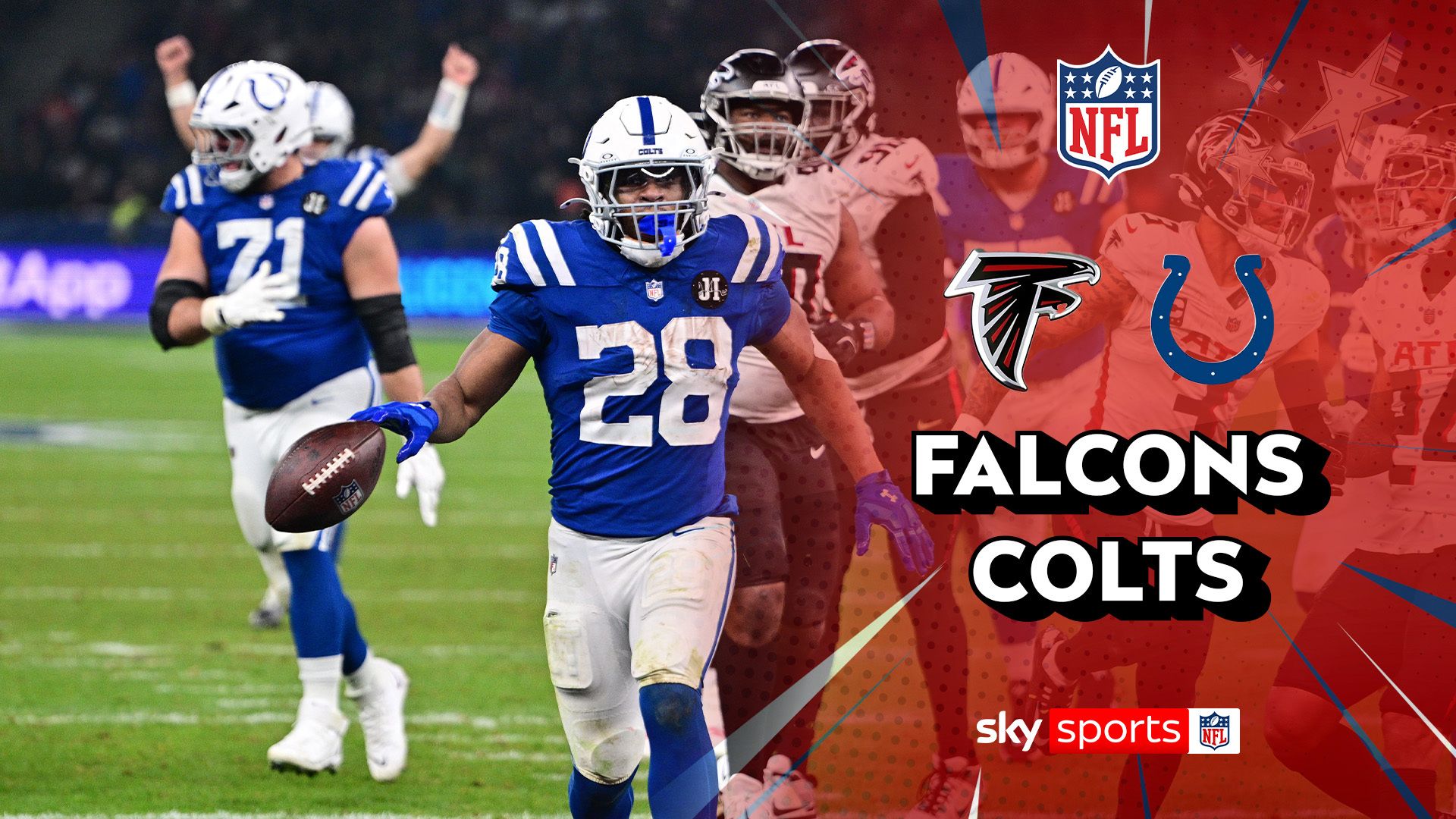 Taylor shines as Colts win thrilling game against Falcons in overtime
