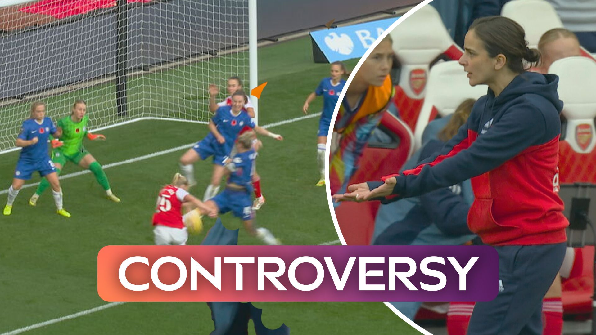 Huge handball controversy! Should Arsenal goal have stood?