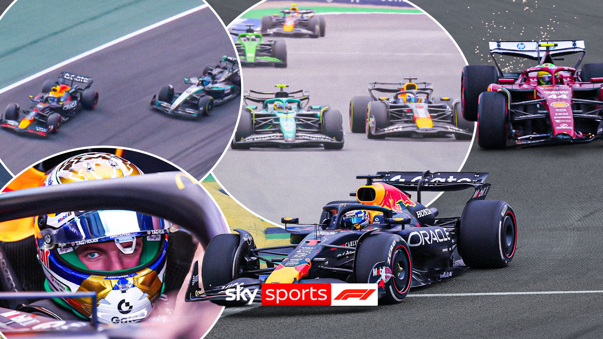 The BEST overtakes from Max's stunning drive in Sao Paulo