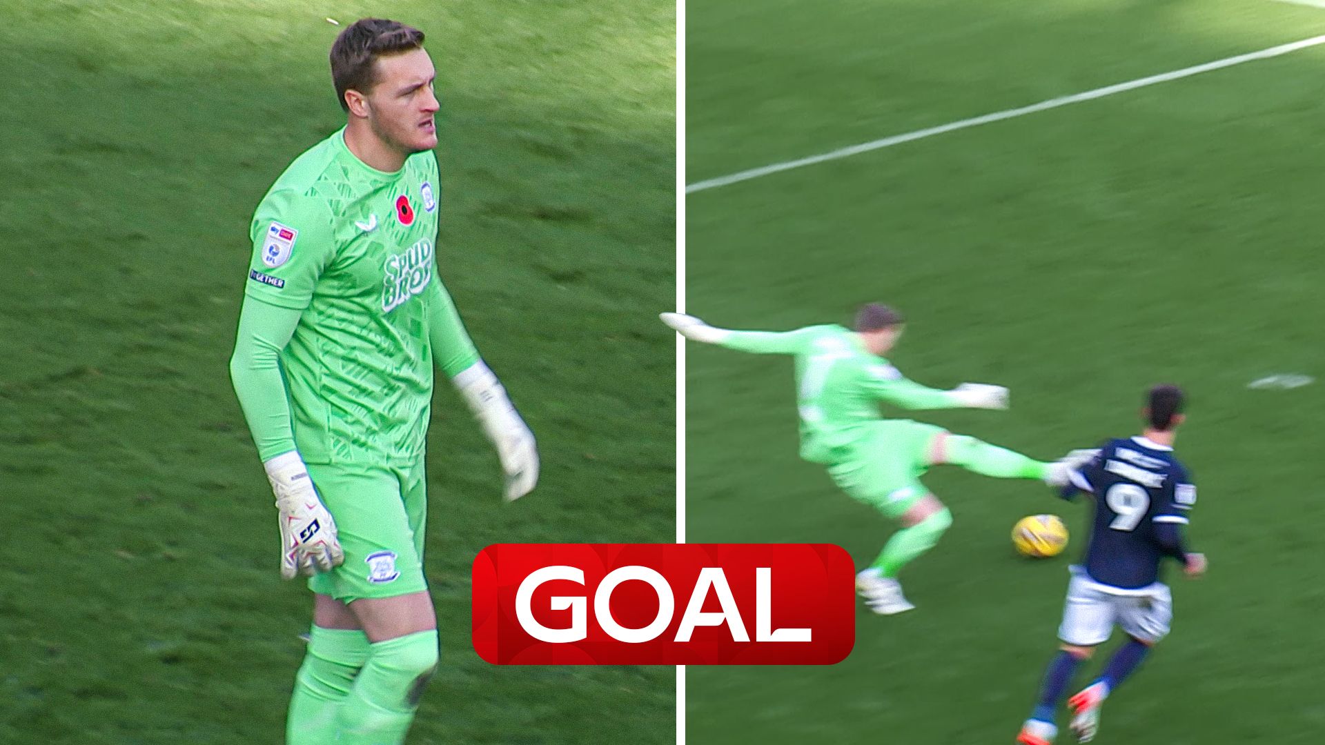 Horrific Daniel Iversen CLANGER gifts equaliser to Millwall!