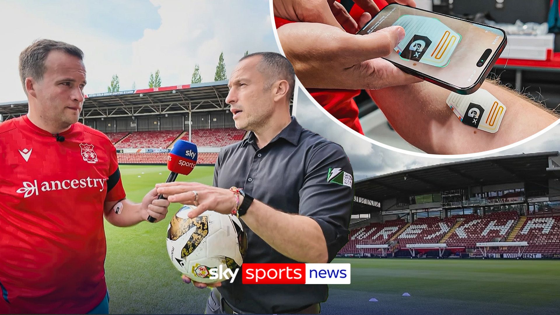 How Wrexham are tracking hydration to improve performance and fatigue