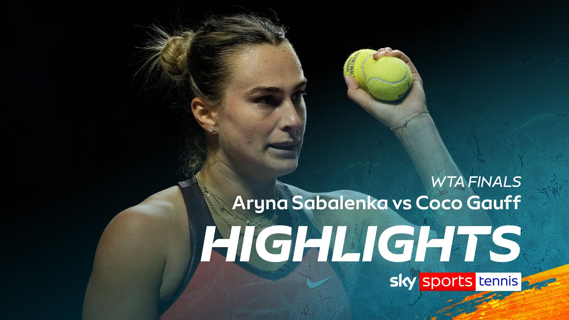 Aryna Sabalenka v Coco Gauff | WTA Finals highlights