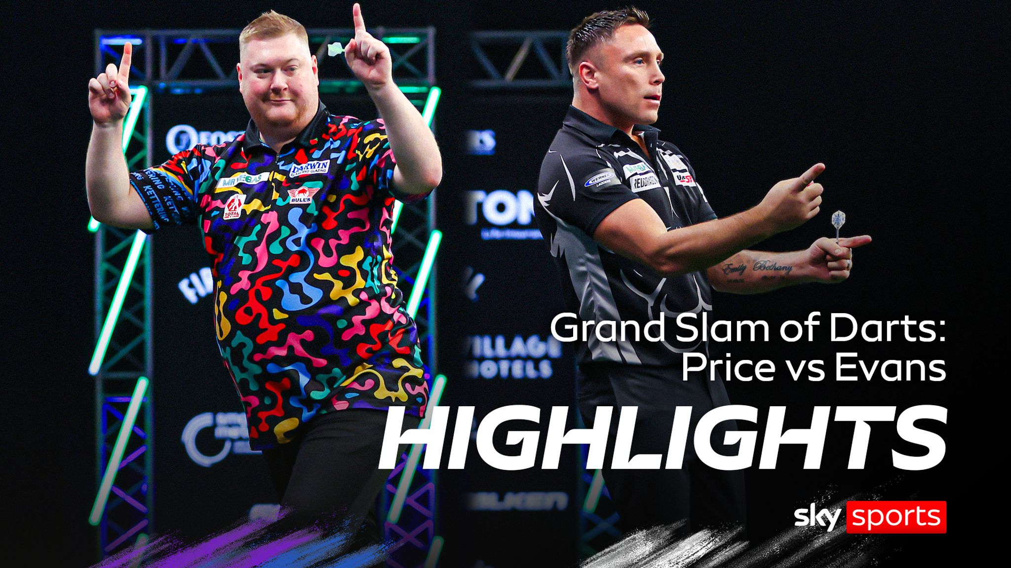 Grand Slam of Darts: Gerwyn Price vs Ricky Evans | Highlights