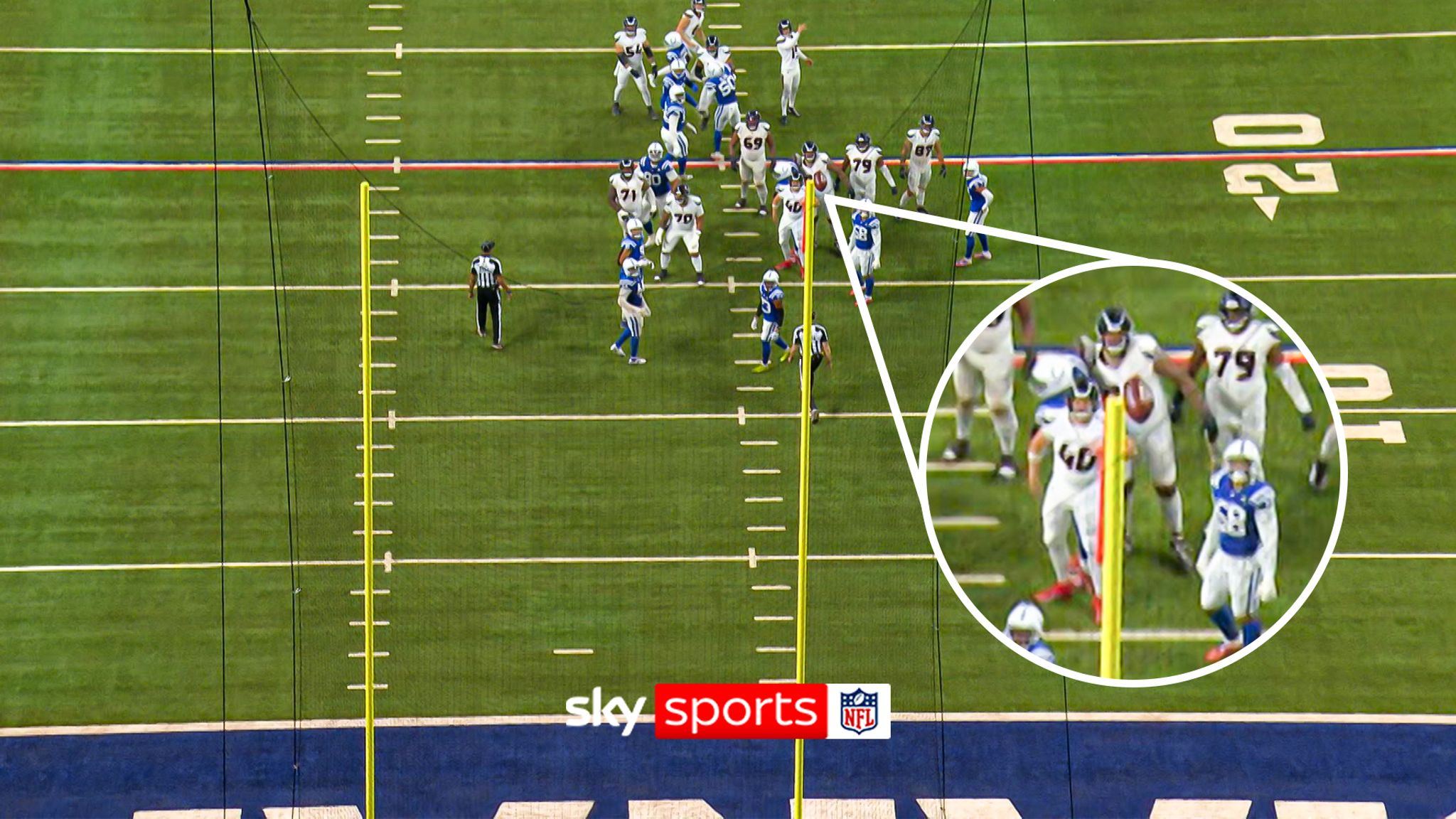 NFL: Ka'imi Fairbairn kick looked wide but extra point given