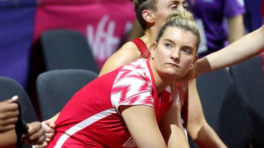 Fran Williams was the youngest member of an experienced England squad for the 2019 Netball World Cup in Liverpool