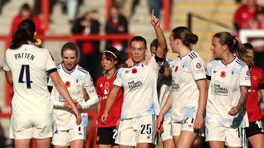 Miri Taylor's first-half strike was enough to condemn Man Utd to a shock first defeat of the season