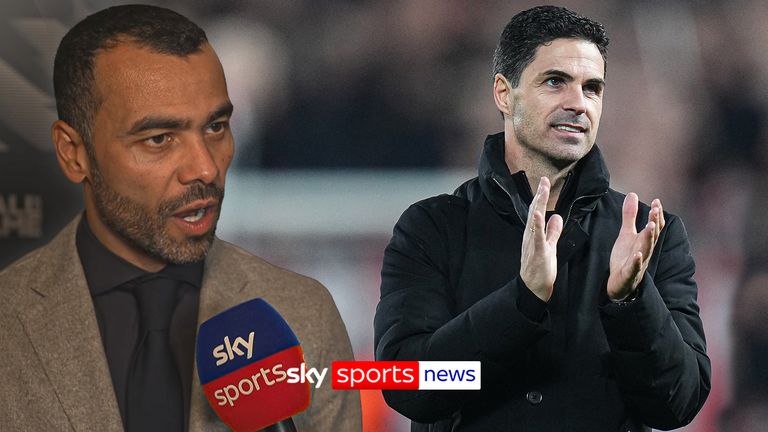 Ashley Cole and Mikel Arteta