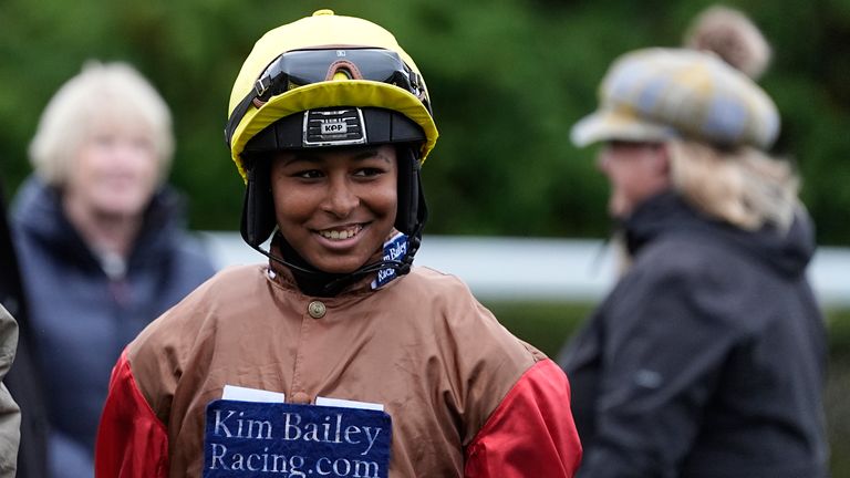 Jockey Aamilah Aswat (image credits: John Hoy / The Jocky Club)