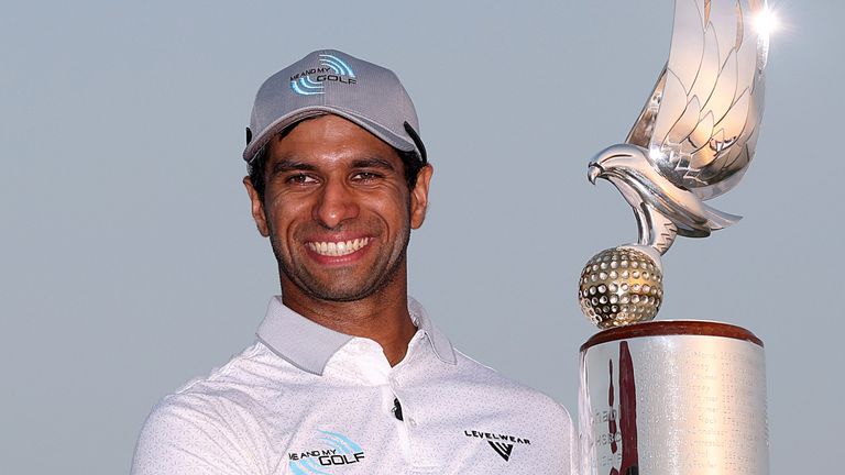 Aaron Rai edged out Tommy Fleetwood on the first play-off hole to win the Abu Dhabi HSBC Championship