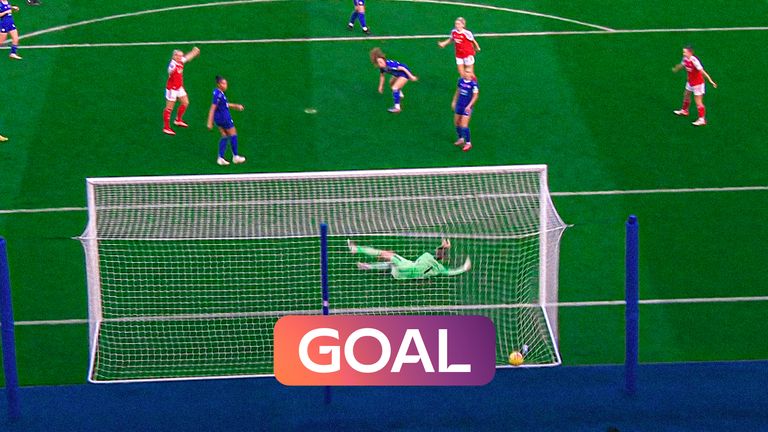 Russo fires Arsenal into early lead at Leicester