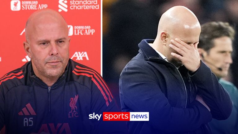 'Sob pressão' Arne Slot promete 'continuar lutando' no Liverpool