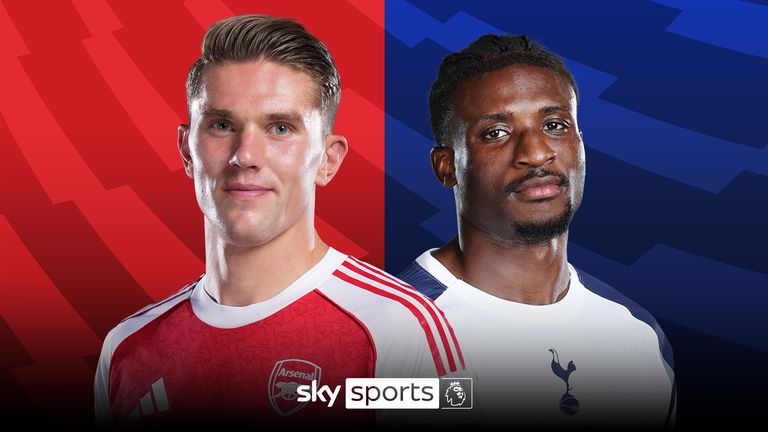 Arsenal host Tottenham on Super Sunday - kick-off is 4.30pm