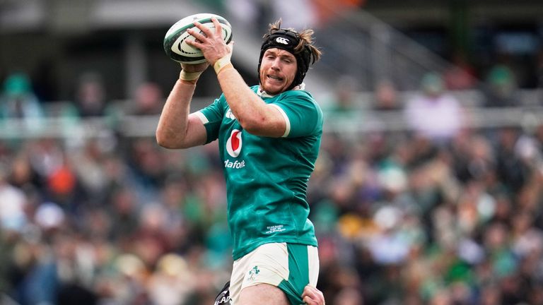 Ireland's Ryan Baird 