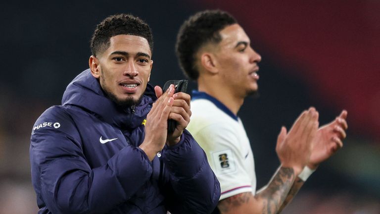 England's Jude Bellingham and Morgan Rogers are competing for the same spot, says Thomas Tuchel