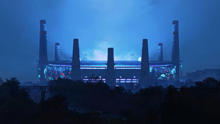 O Birmingham City revelou imagens de seu planejado estádio para 62.000 lugares.