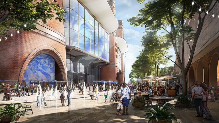 O Birmingham City revelou imagens de seu estádio planejado para 62.000 lugares.