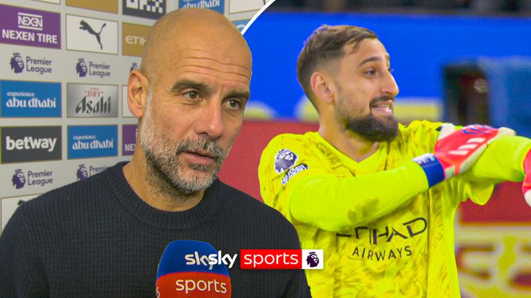pep on donnaruma 
