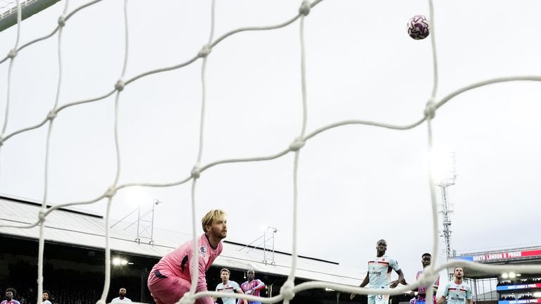 Caoimhin Kelleher was rooted to the spot