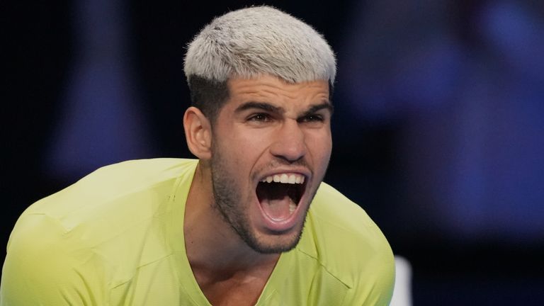 Spain's Carlos Alcaraz 