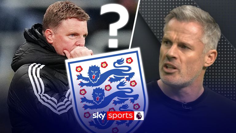 Jamie Carragher says Eddie Howe has taken Newcastle as far as he can with getting the club into the Champions League and winning the Carabao Cup and believes the England job is on the horizon. 