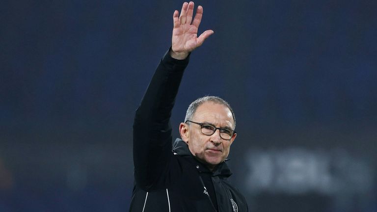 Martin O'Neill está no comando interino do Celtic desde que Brendan Rodgers renunciou