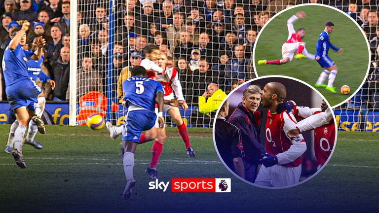 Chelsea v Arsenal goals