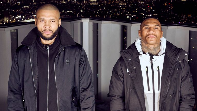 Chris Eubank Jr and Conor Benn go head-to-head before their rematch. (Photo: Mark Robinson/Matchroom)