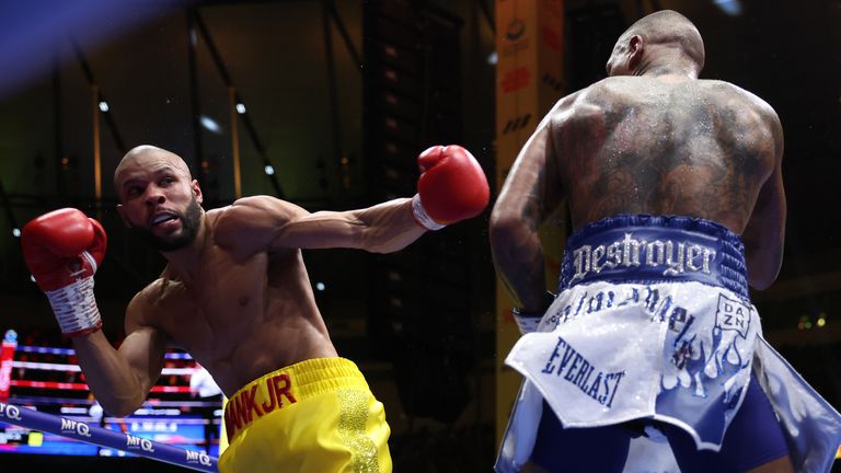Chris Eubank Jr x Conor Benn (foto de Mark Robinson Matchroom Boxing)