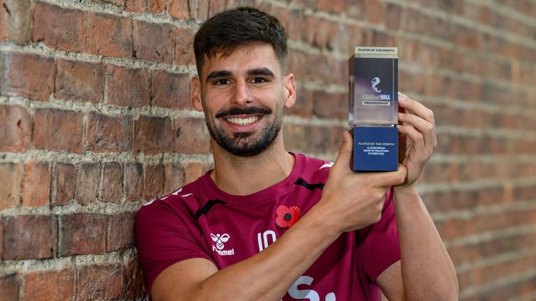 Claudio Braga is Scottish Premiership player of the month for October