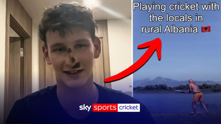 Meet the cricket superfan Tommy Lamb who's travelling to Australia for the Ashes, without catching a flight!