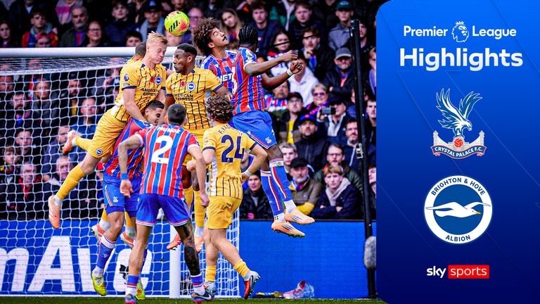 Highlight trận đấu Premier League giữa Crystal Palace và Brighton.