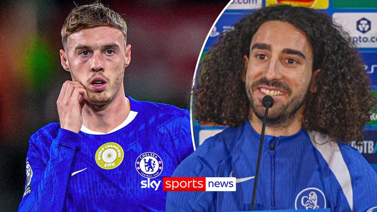 Chelsea's Cucurella has his say on Cole Palmer's 'freak' injury.