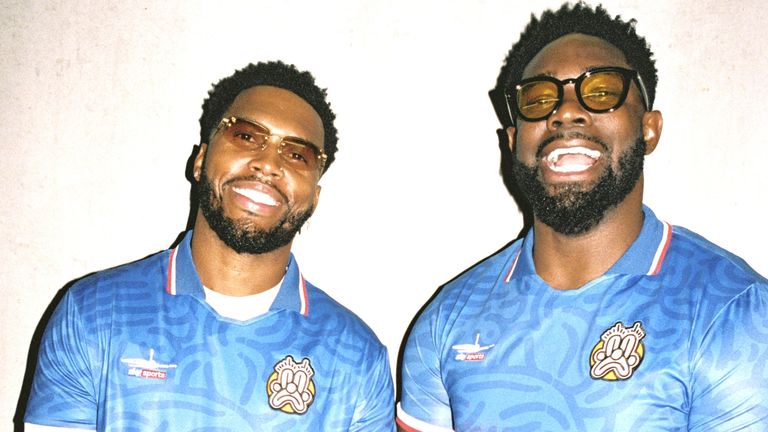 Sky Sports football experts Daniel Sturridge and Micah Richards will reveal drop locations for the shirts