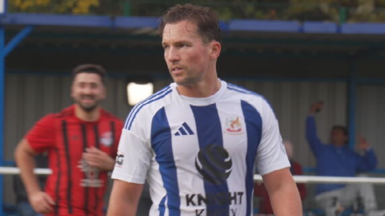Premier League title winner Danny Drinkwater playing for Wythenshawe Vets