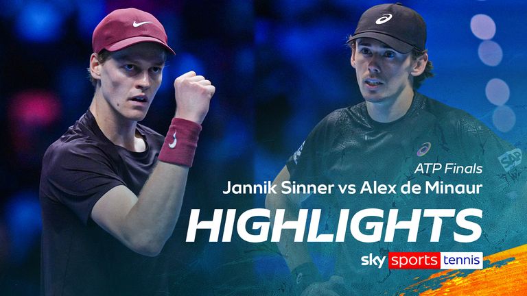 Jannik Sinner vs Alex de Minaur 