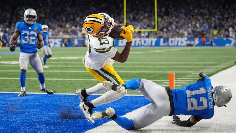 NFL: Jordan Love stars as Green Bay Packers beat Detroit Lions 31-24 on Thanksgiving Thursday