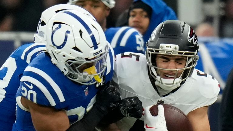 Atlanta Falcons wide receiver Drake Rondon 