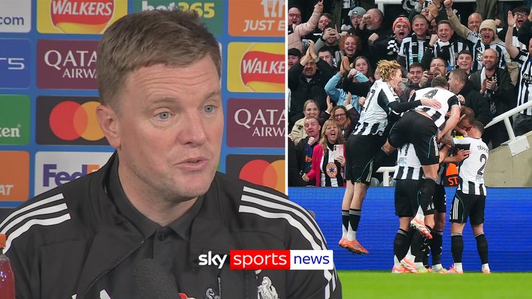 Eddie Howe speaks on his fourth year anniversary at the club and talks about his Champions League hopes.