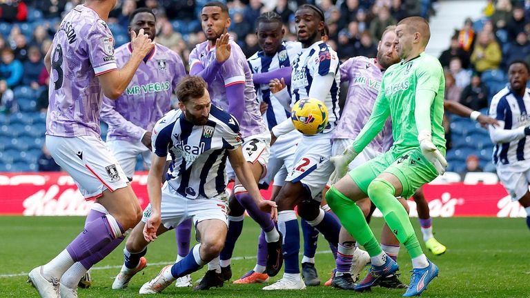 Ethan Horvath saves Nat Phillips' header