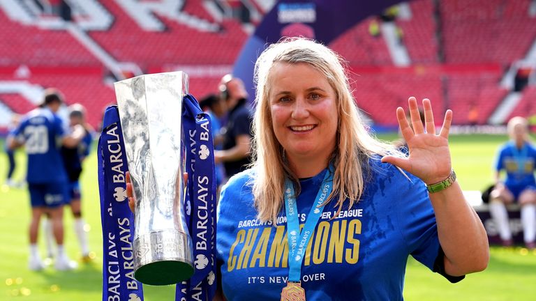 Hayes won seven WSL titles during her time in charge of Chelsea