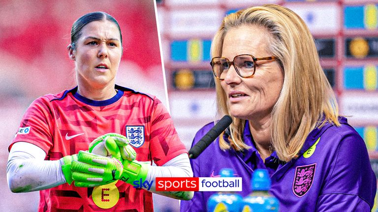 Sarina Wiegman responds to Mary Earps' autobiography comments about Hannah Hampton, England retirement and goalkeeper choices