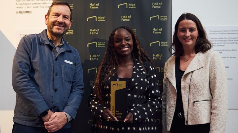 Eni Aluko has been inducted into the National Football Museum Hall of Fame