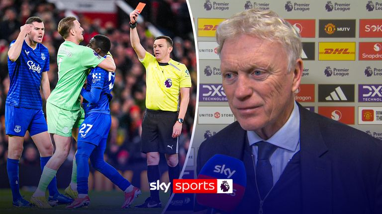 Moyes recebe cartão vermelho por Gueye