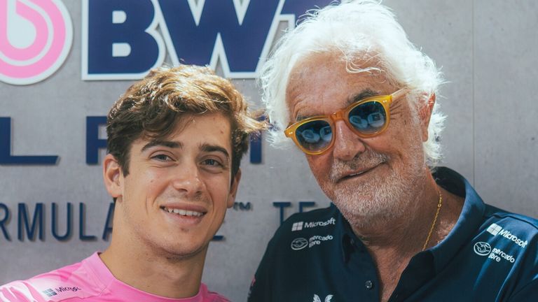 Franco Colapinto will stay at Alpine for 2026 (Credit: Alpine F1 team)