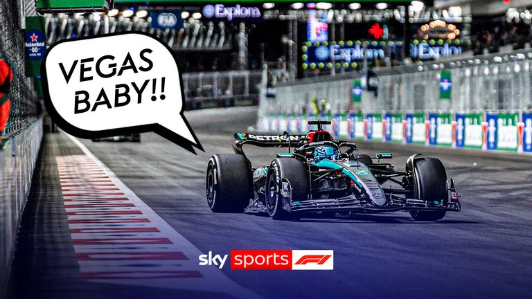 Relive George Russell's hilarious radio message after winning the 2024 Las Vegas Grand Prix.
