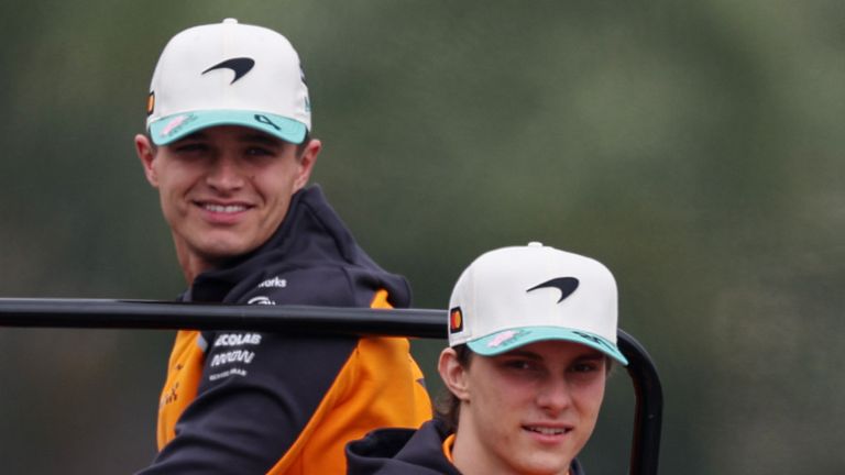 लैंडो नॉरिस और ऑस्कर पियास्त्री