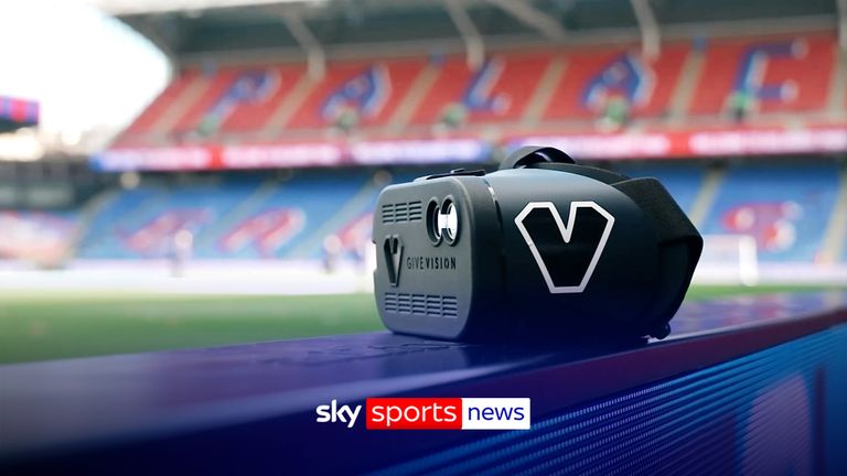 Crystal Palace football club has become the first in the world to offer permanent technology for fans who are visually impaired, to improve their match experience.
