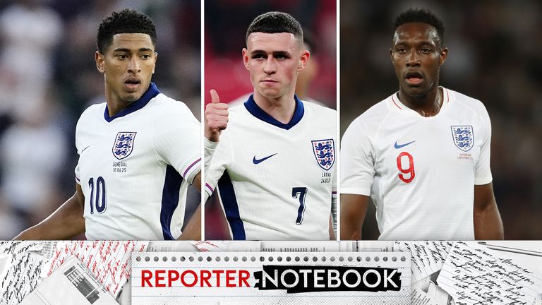 Jude Bellingham, Phil Foden, Danny Welbeck