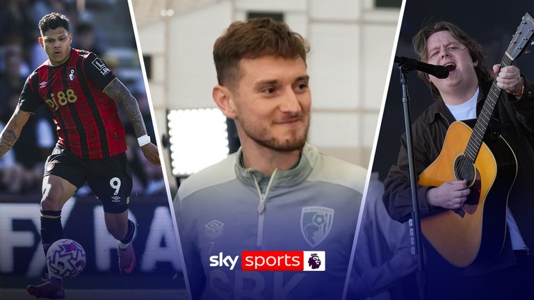 David Brooks reveals he'd get Bournemouth team-mate Evanilson concert tickets for Lewis Capaldi as a Christmas present!